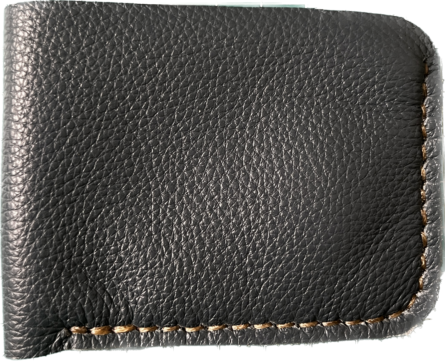 Pebbled Leather Bi Fold Wallet