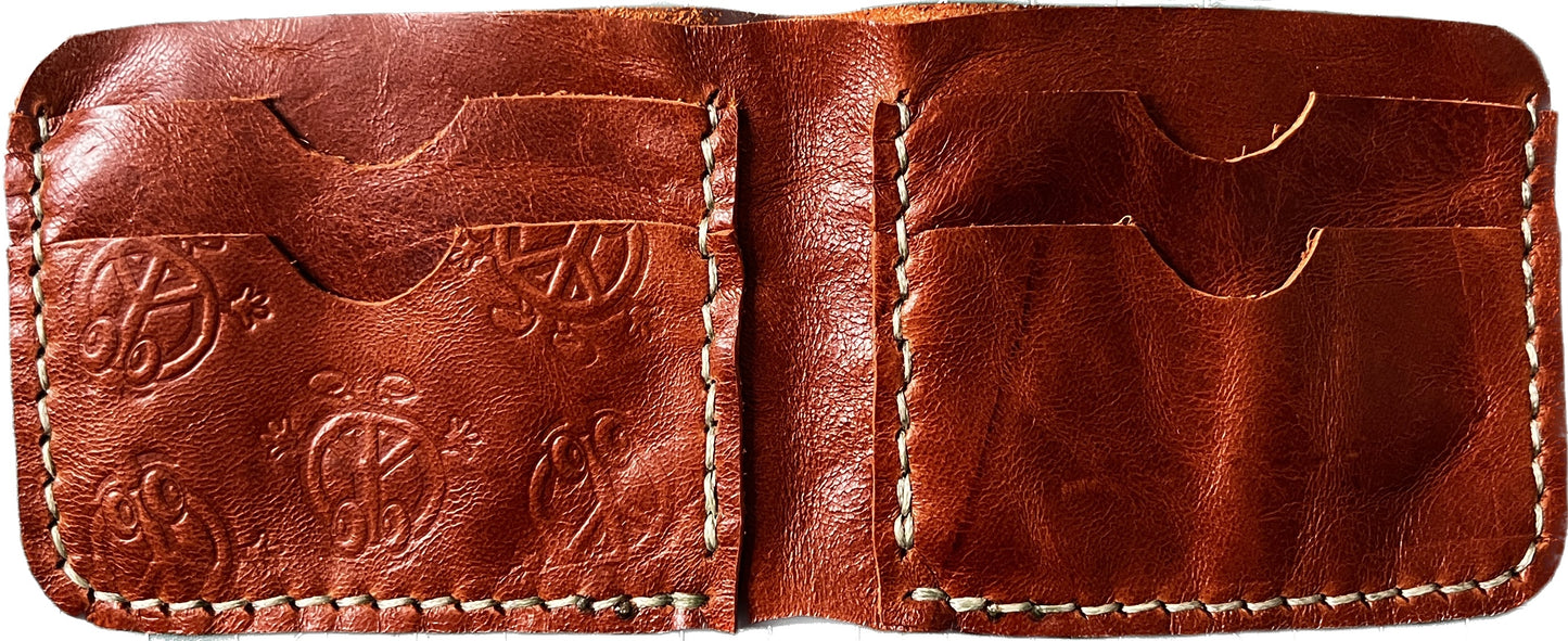 Leather Bi Fold Wallet
