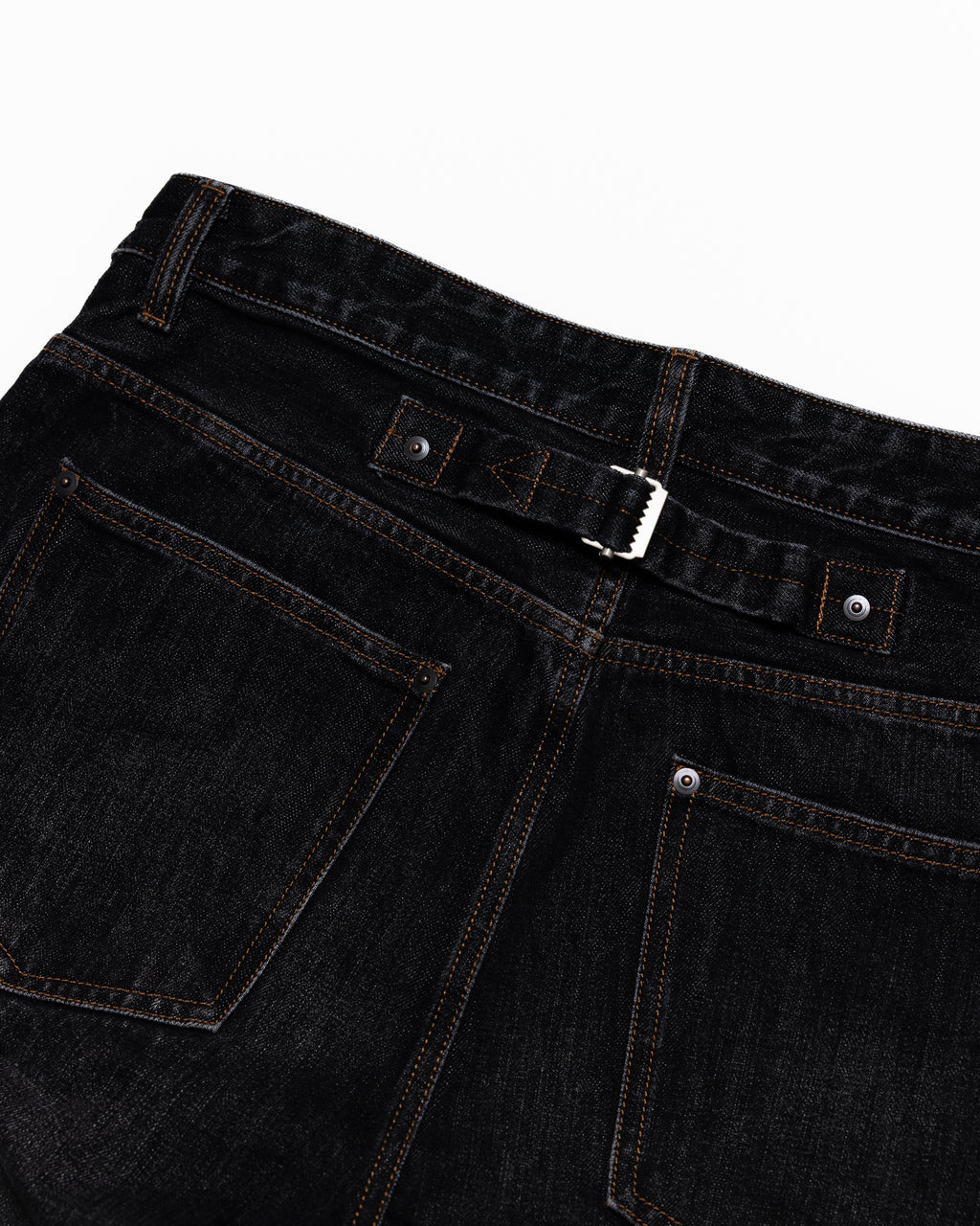 SELVEDGE BUCKLE BACK JEAN