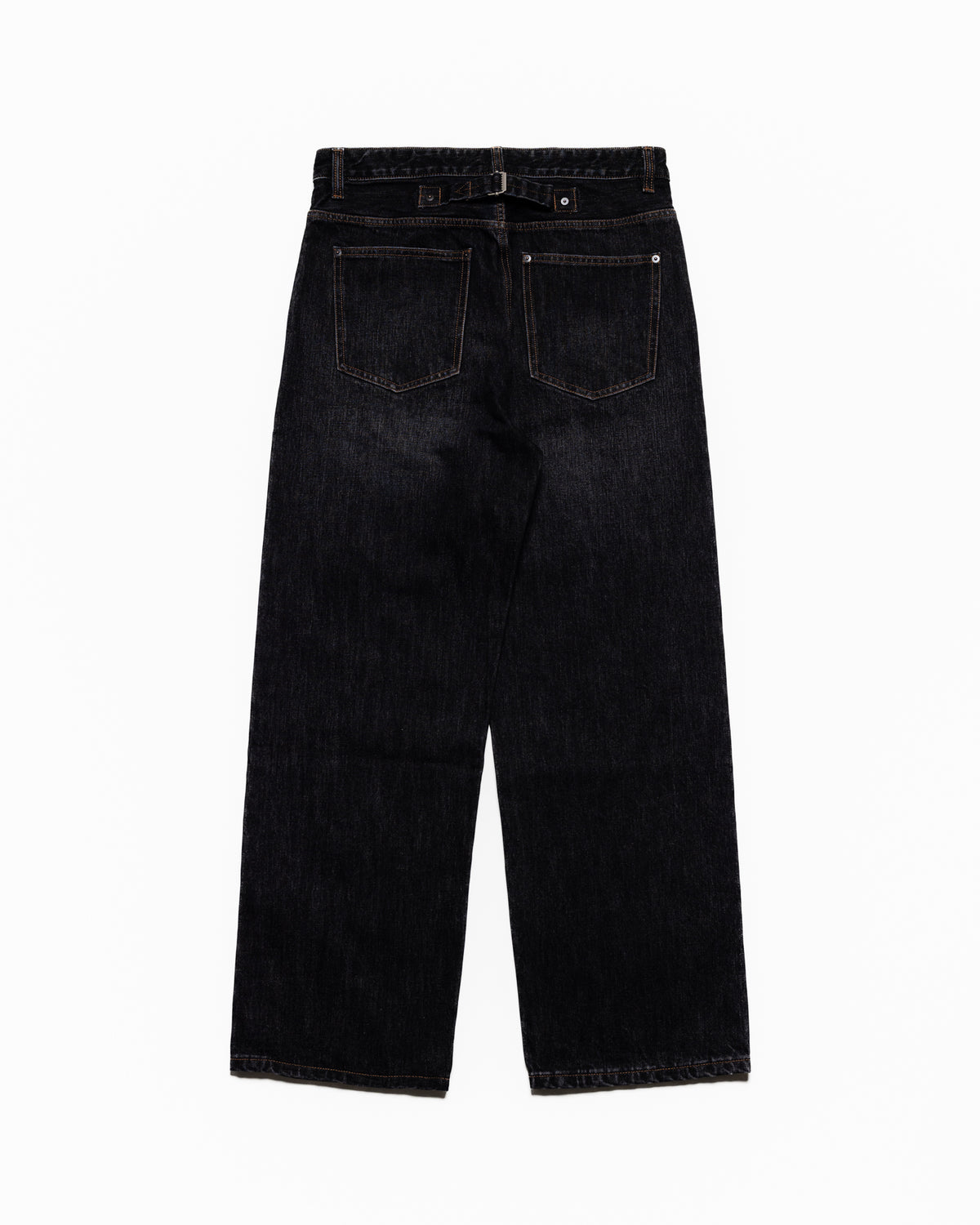 SELVEDGE BUCKLE BACK JEAN