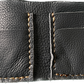 Pebbled Leather Bi Fold Wallet