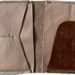 Pebbled Leather Traveler Wallet