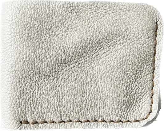 Pebbled Leather Bi Fold Wallet