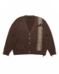 DISTRESSED WOOL CARDIGAN