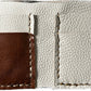 Pebbled Leather Bi Fold Wallet