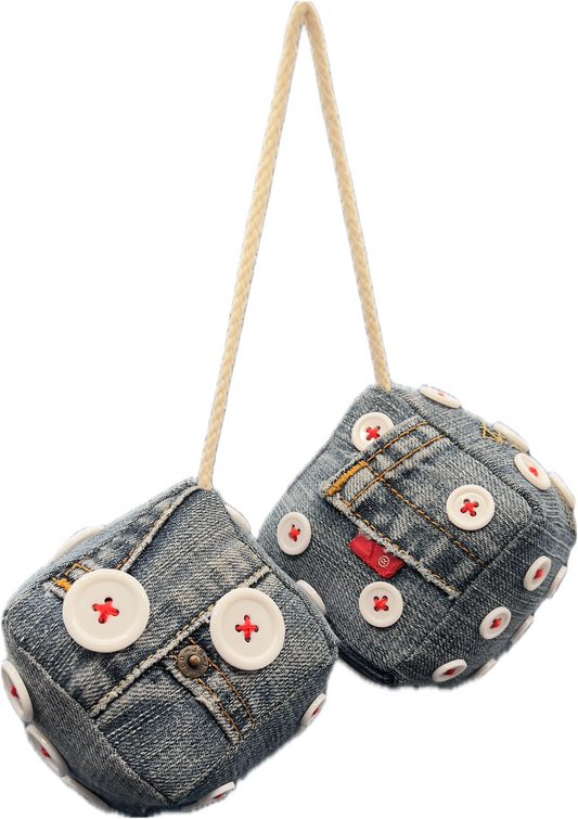 Vintage Levi’s Car Dice