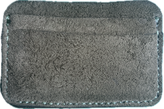Suede Card Holder