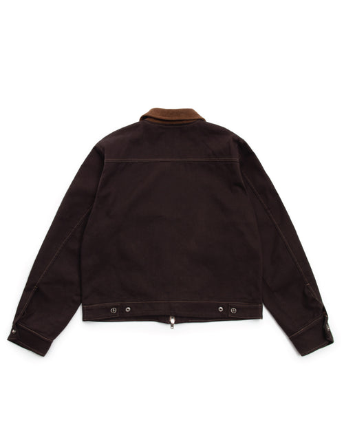 CANVAS GARMENT DYED WORK JACKET
