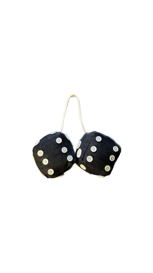 Denim Car Dice