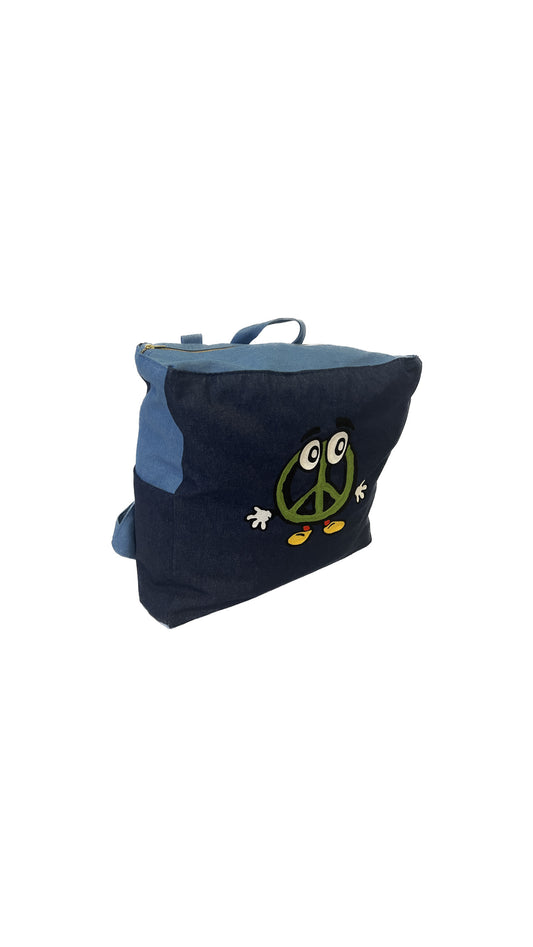 Denim Backpack