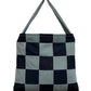 Patchwork tote/crossbody bag