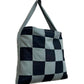 Patchwork tote/crossbody bag
